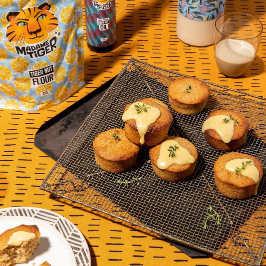 Tiger Nut Lemon & Honey Cakes