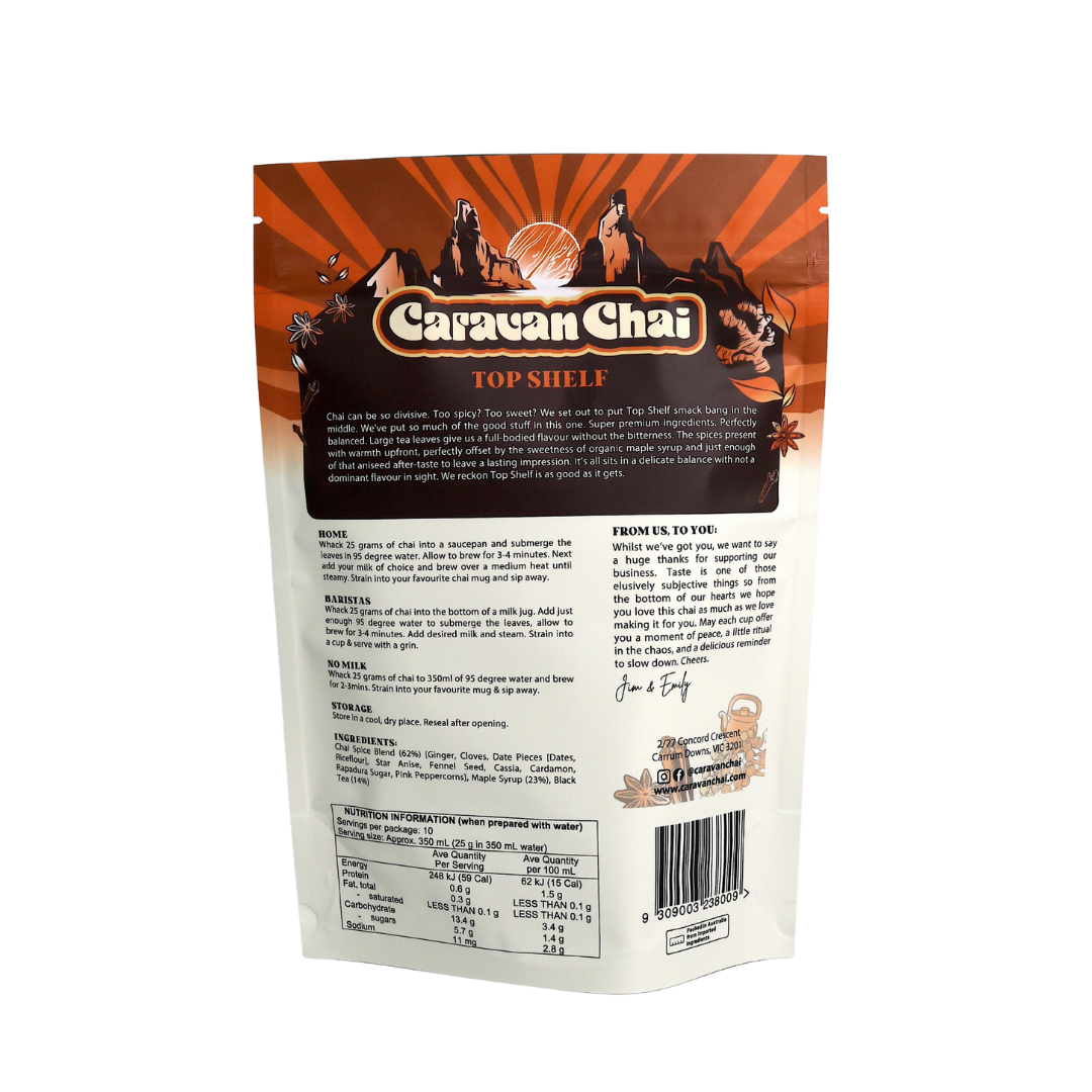 Caravan Chai - Top Shelf Chai